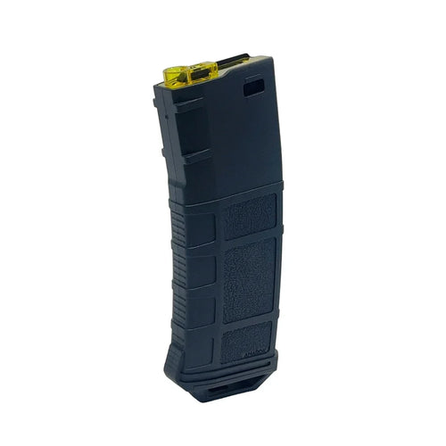 Amarok AM250 M series - 250 rounds Fast Feed Mid Cap Magazine - Type B3 - Black + Yellow Top