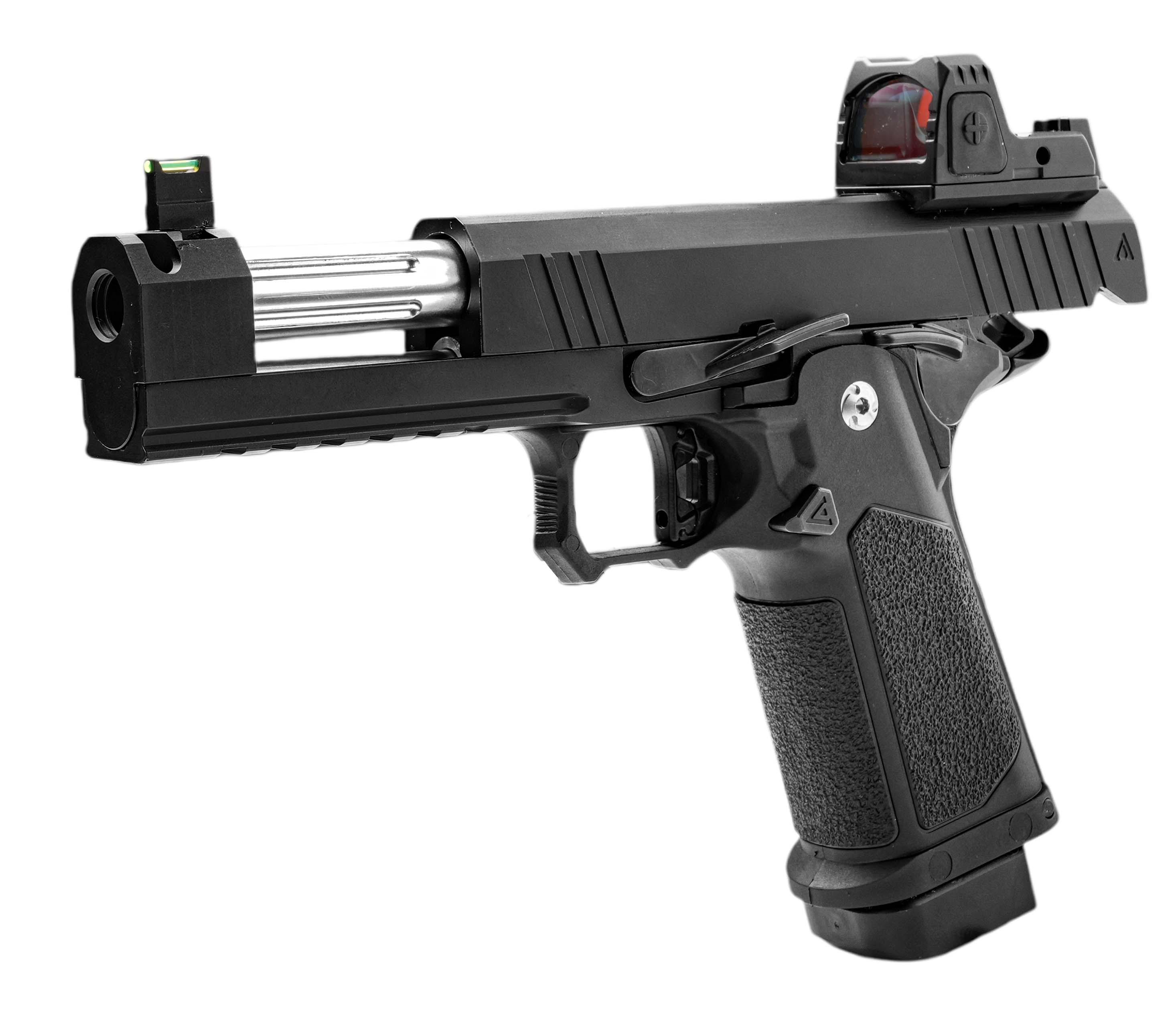 ARCTURUS Tempest 4.3" Hi-Capa GBB DG™ Duty Grade Edition w/ Optics Ready Slide & Compensator & ARS-1 Red Dot Combo