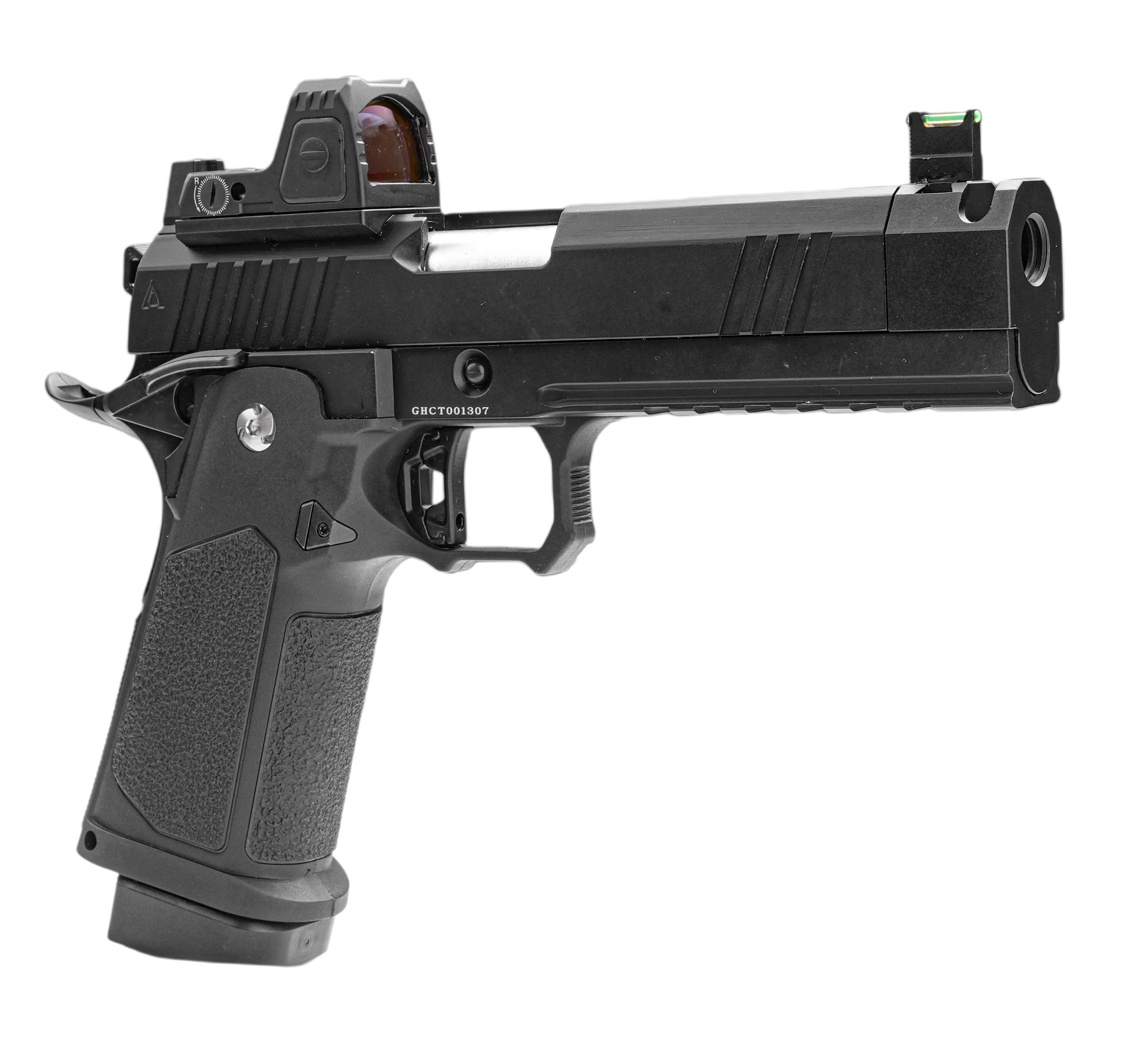 ARCTURUS Tempest 4.3" Hi-Capa GBB DG™ Duty Grade Edition w/ Optics Ready Slide & Compensator & ARS-1 Red Dot Combo