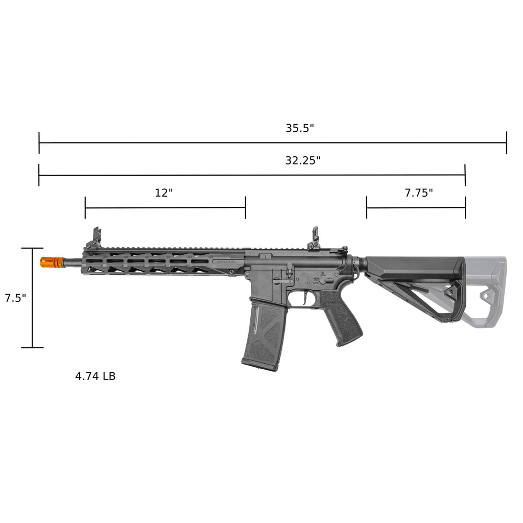 ARCTURUS LWT MK-III Carbine 12" SPORT AEG SE® Black