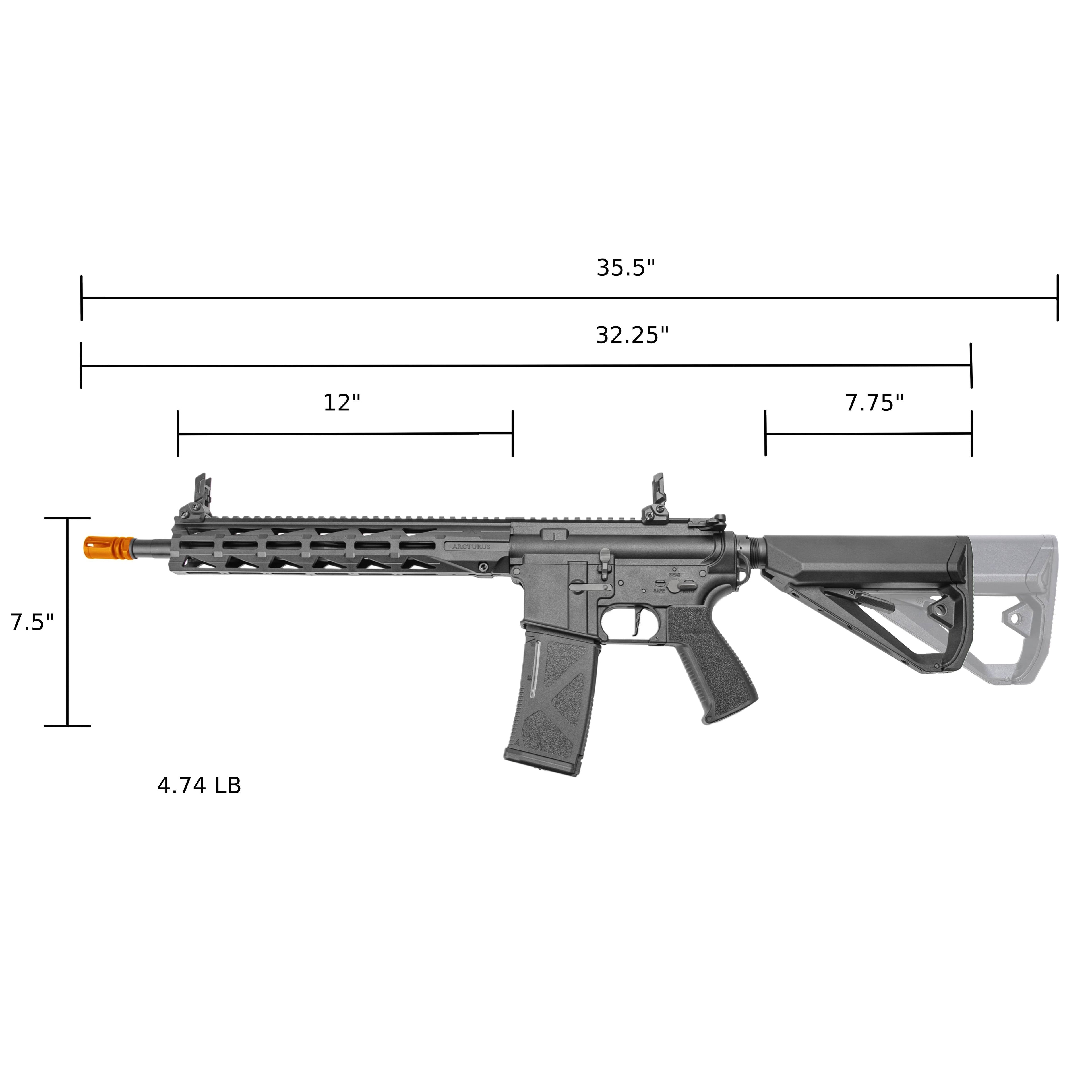 ARCTURUS LWT MK-III Carbine 12" SPORT AEG SE® Black