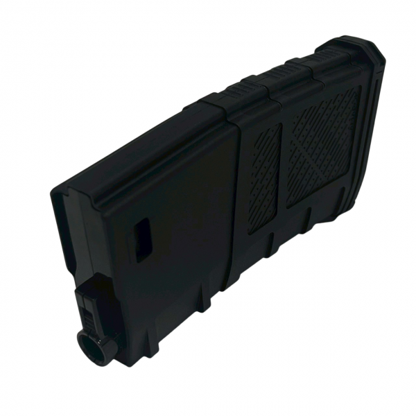 Amarok AM190 M series - 190 rounds Fast Feed Mid Cap Magazine - Type A1 - Black Cover + Solid Black top