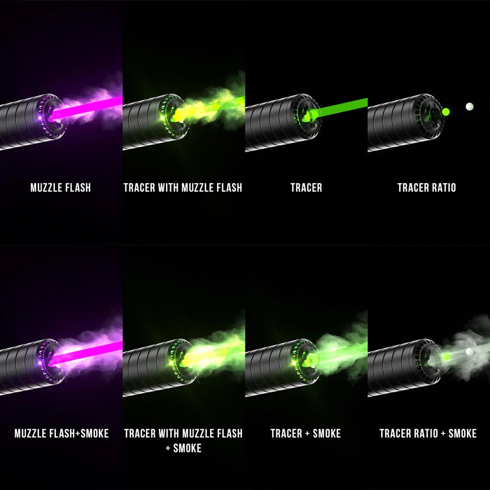 E-Shooter MASTER x SILO - Flare Smoky BT Tracer Unit