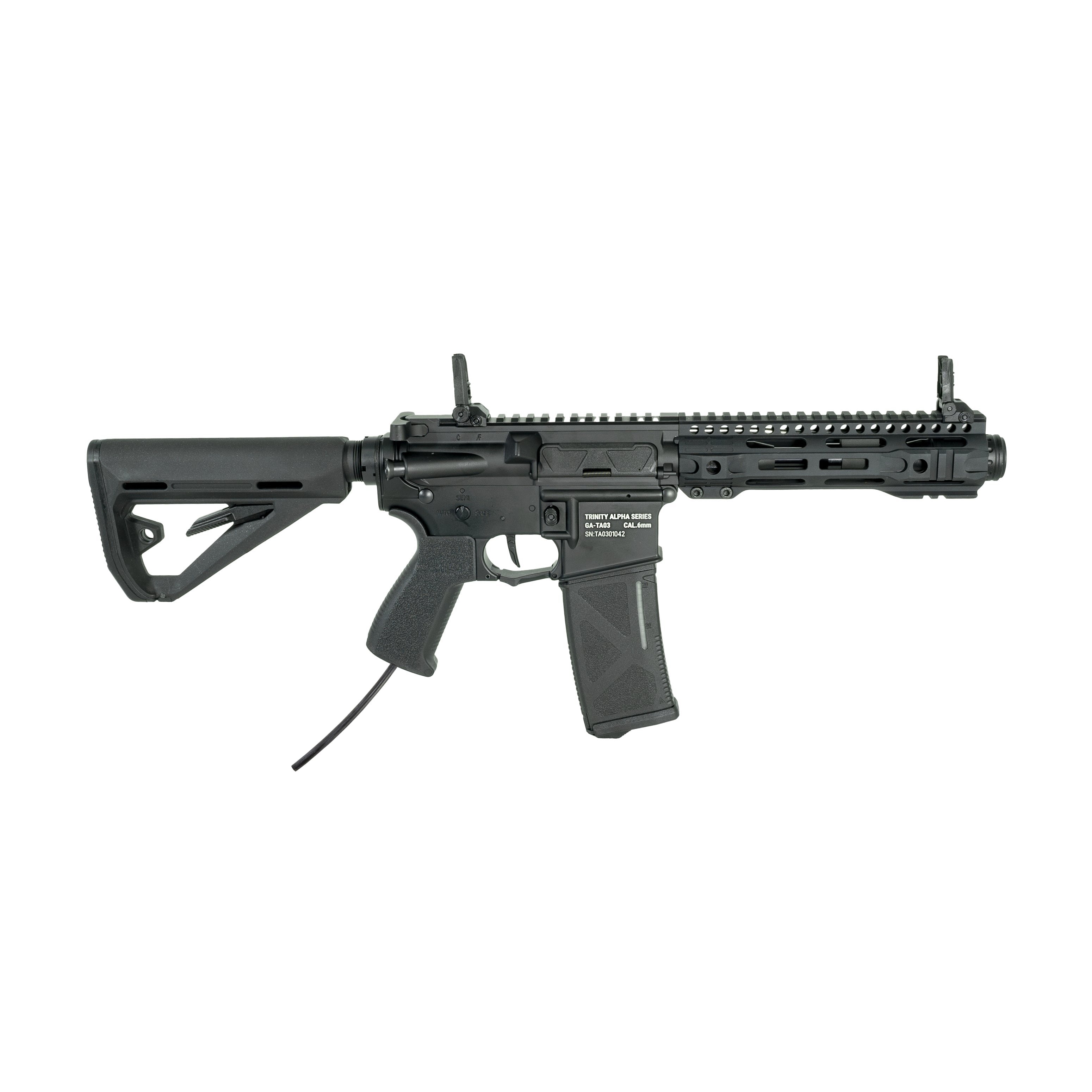 TRINITY ARMAMENT Alpha SBR 7.9" HPA w/ GATE Titan II Bluetooth & Pulsar D