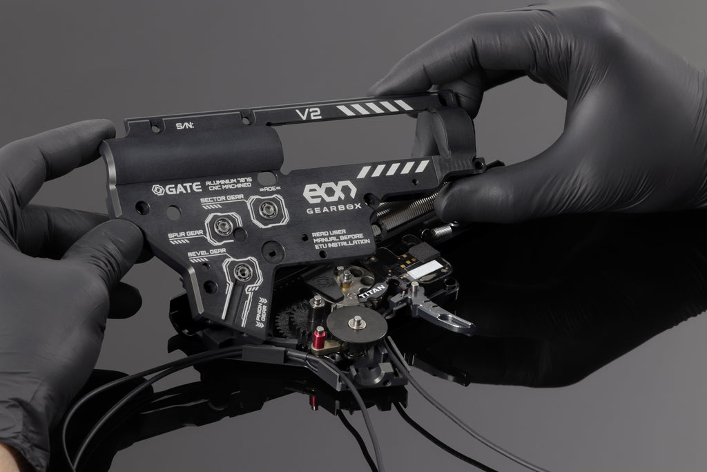 EON Complete V2 Gearbox with TITAN IIBluetooth® - Short Stroke - 330 FPS / 1.0 J [RearWired]