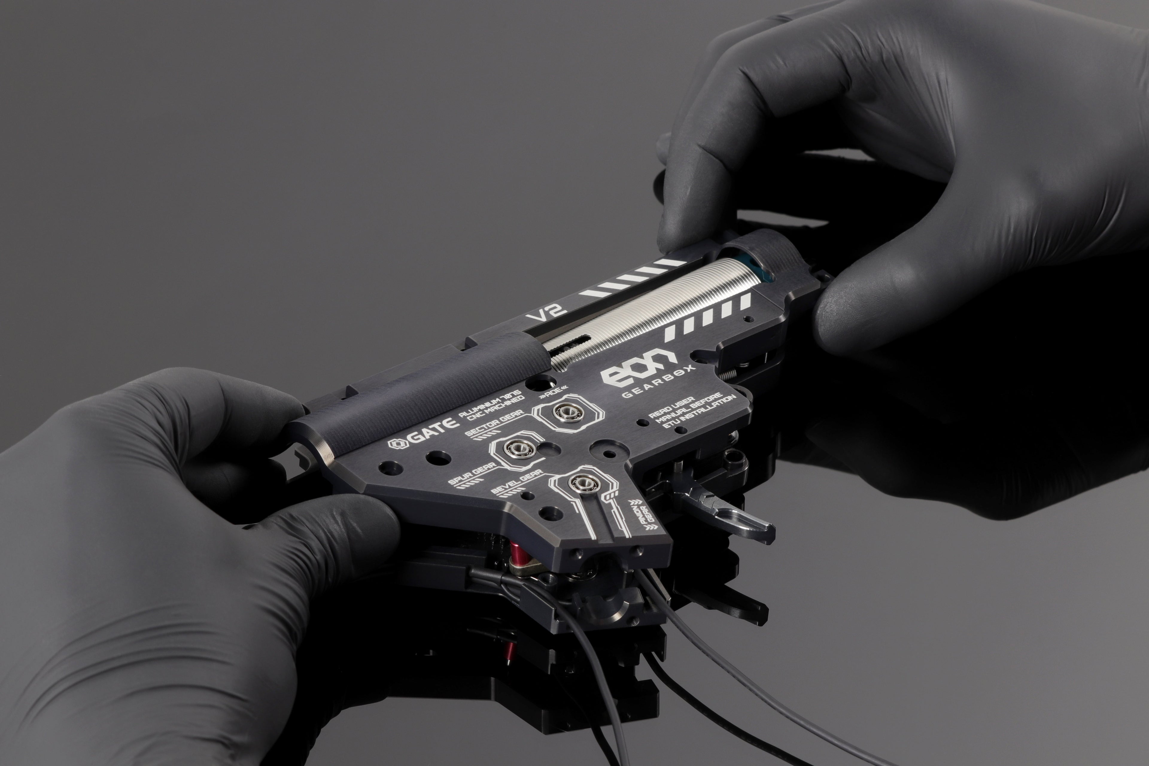 EON Complete V2 Gearbox with TITAN IIBluetooth® - Short Stroke - 330 FPS / 1.0 J [RearWired]