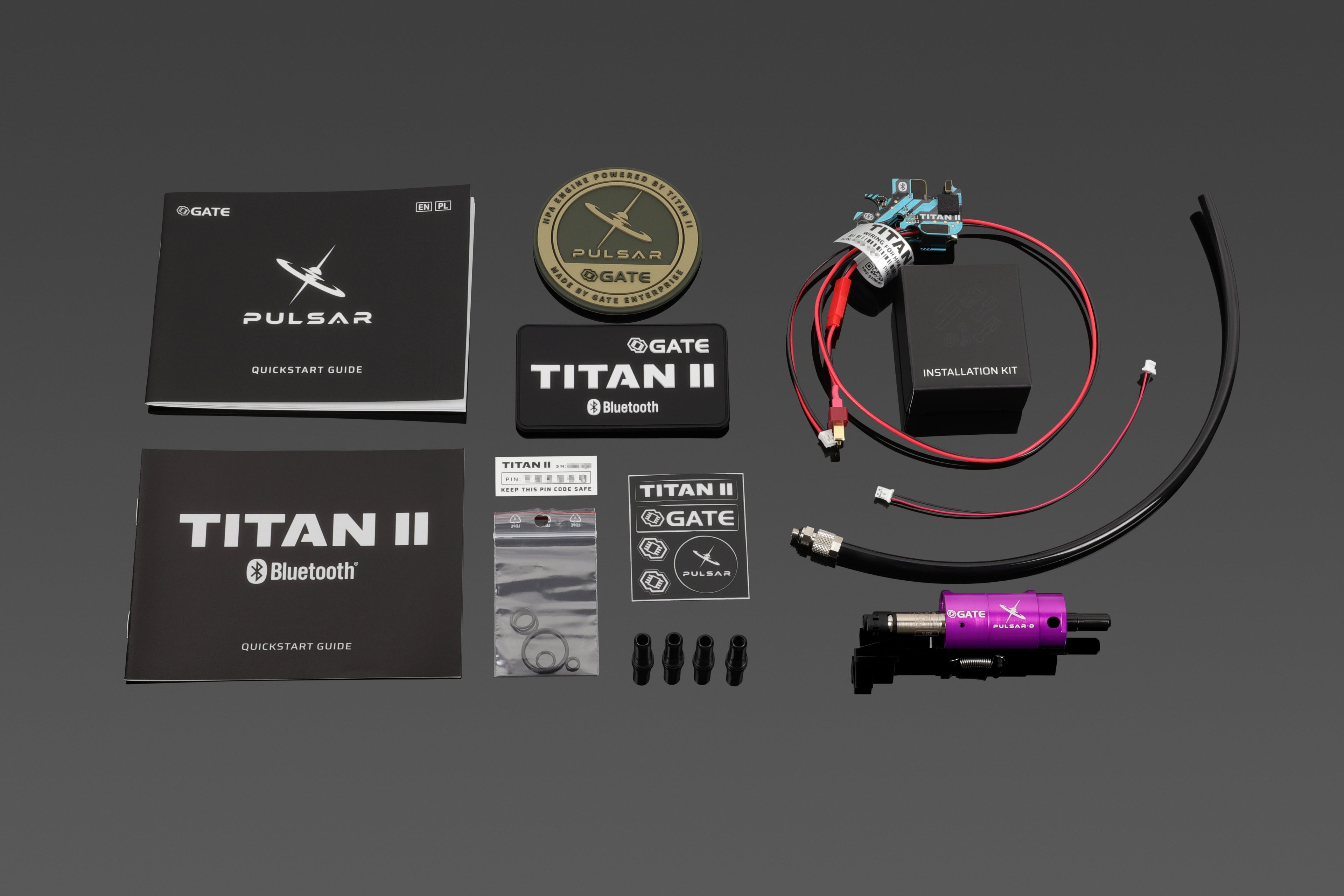 GATE Enterprise PULSAR D HPA Engine with TITAN II Bluetooth [Front Wired]