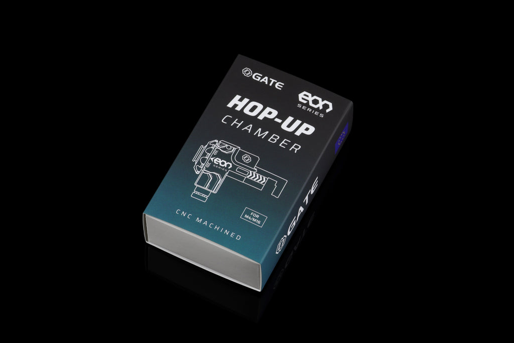 EON Hop-Up Chamber - Titanium housing + Red rotary dial