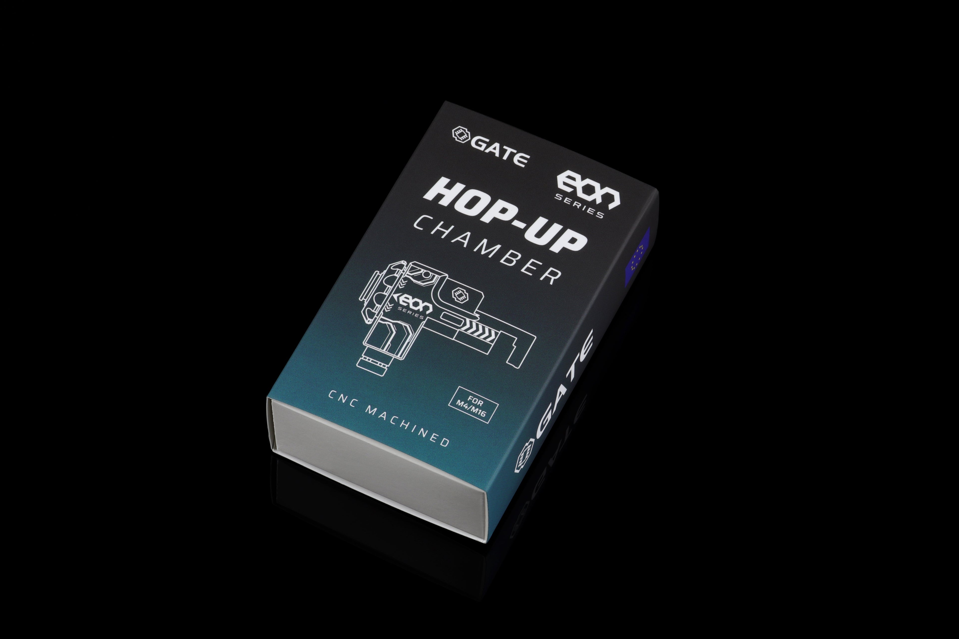 EON Hop-Up Chamber - Titanium housing + Red rotary dial
