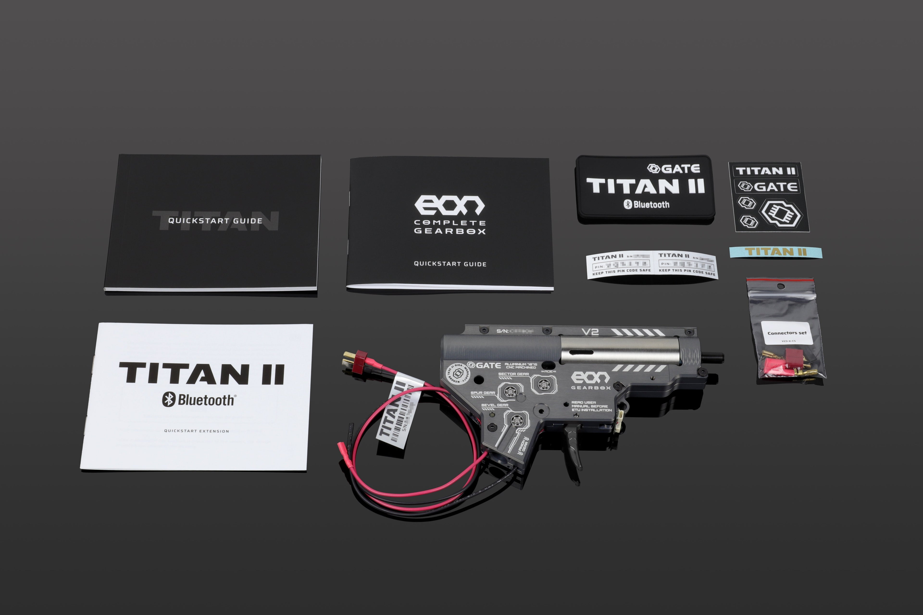 EON Complete V2 Gearbox with TITAN II Bluetooth® - Full Stroke - 440 FPS / 1.8 J [Front Wired]