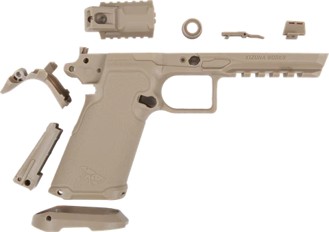KIZUNA WORKS BSK43 GBB Lower Frame Set FDE
