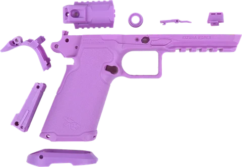 KIZUNA WORKS BSK43 GBB Lower Frame Set PURPLE