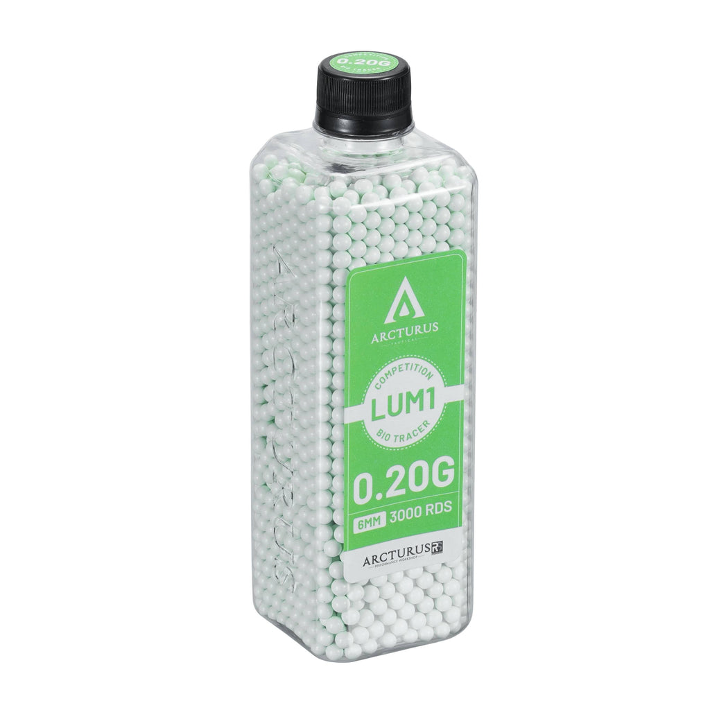 ARCTURUS RS® LUMI Match Grade Green Tracer 6mm Airsoft BBs 0.20g