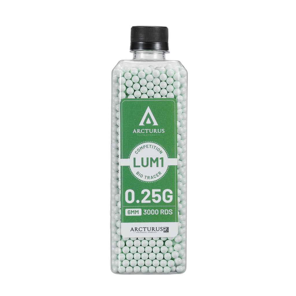 ARCTURUS RS® LUMI Match Grade Green Tracer 6mm Airsoft BBs 0.25g