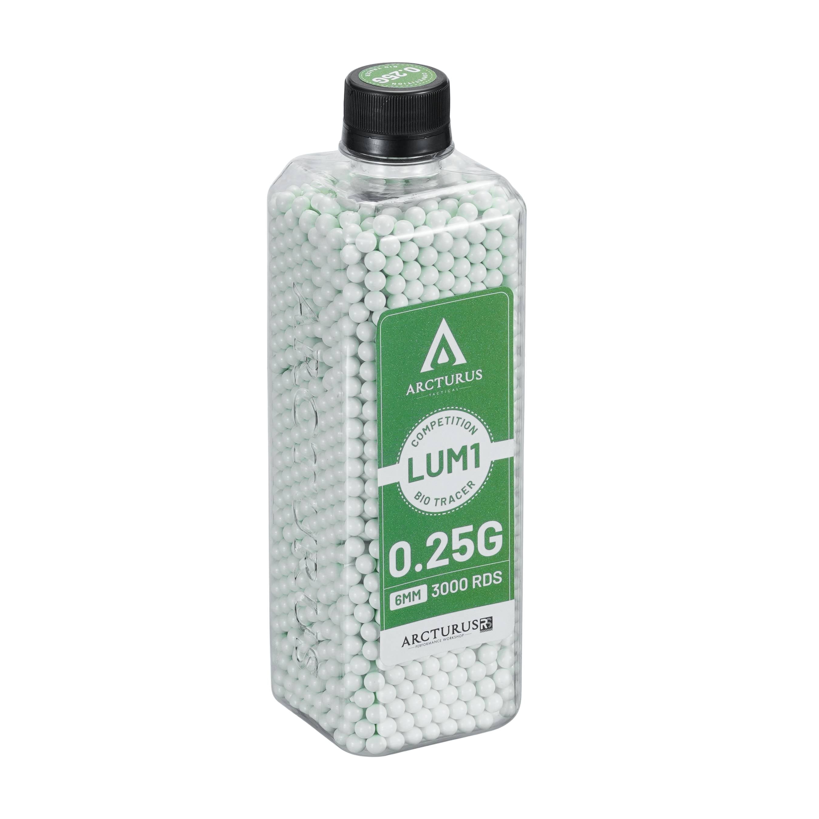 ARCTURUS RS® LUMI Match Grade Green Tracer 6mm Airsoft BBs 0.25g
