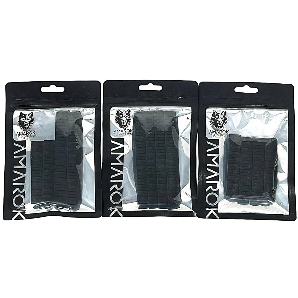 Amarok M-Lok Rail Cover Black Type B: 4pcs Long(3 panels)