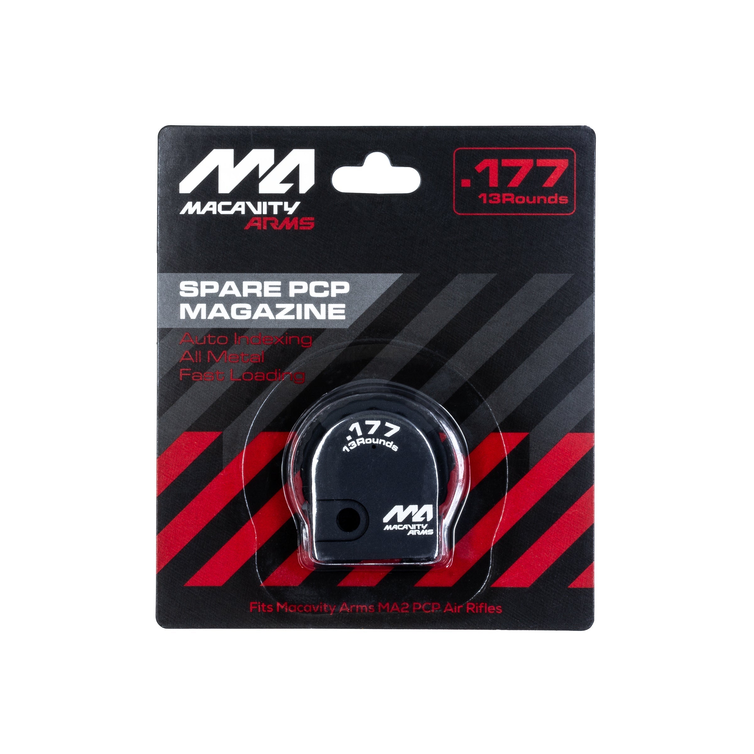 MACAVITY AGILITY MA2 METAL ROTARY MAGAZINE CAL.177