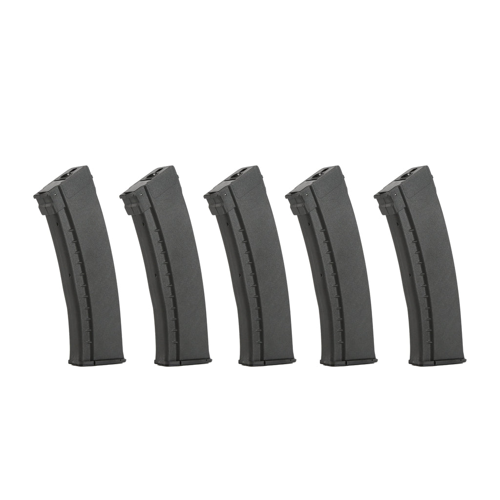 ARCTURUS AK74 Bakelite 550Rds Hi-Cap Wheel EMM Magazine BLK [5-PACK]