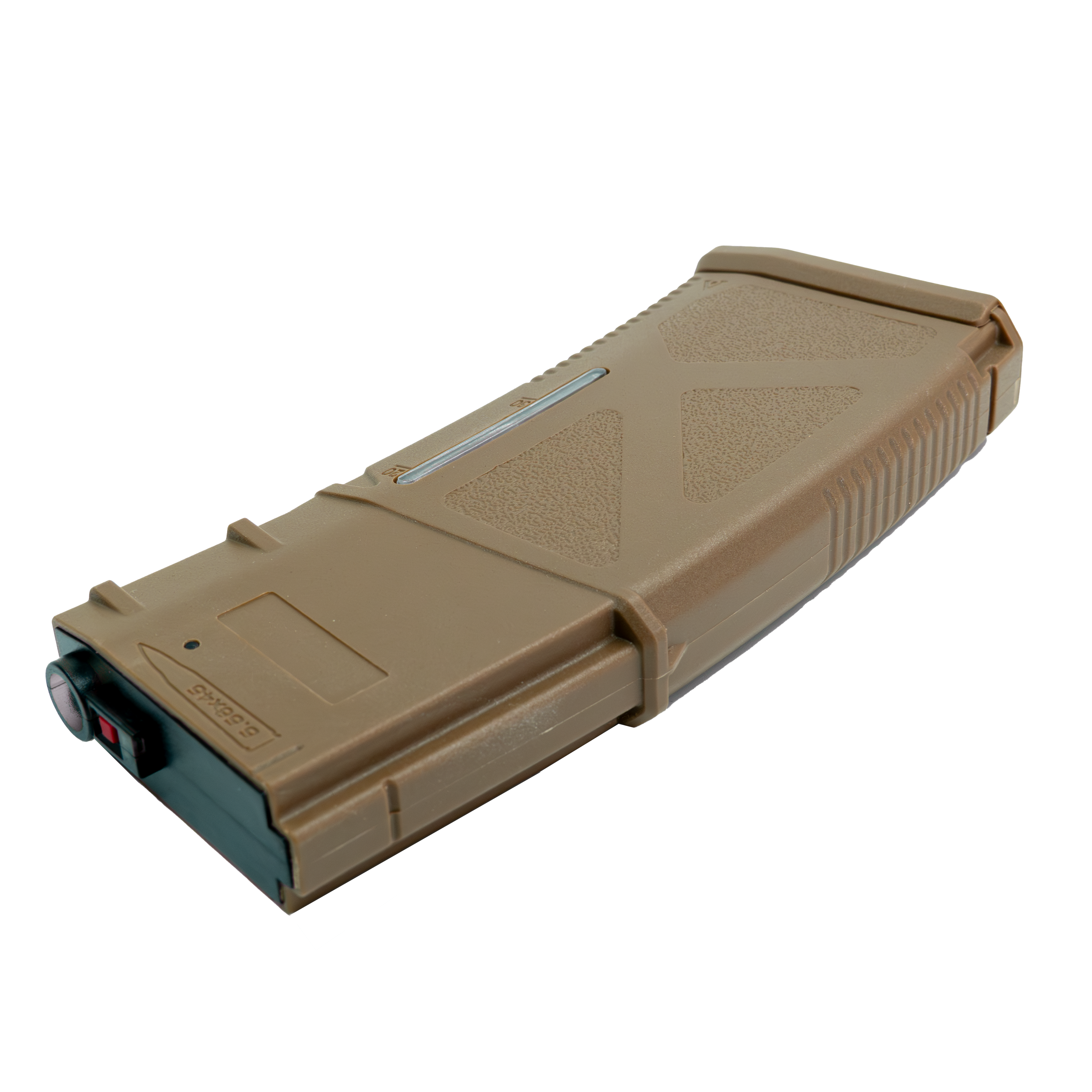 ARCTURUS AR MOD1 M4/M16 200Rds Mid-Cap Windowed EMM Magazine FDE