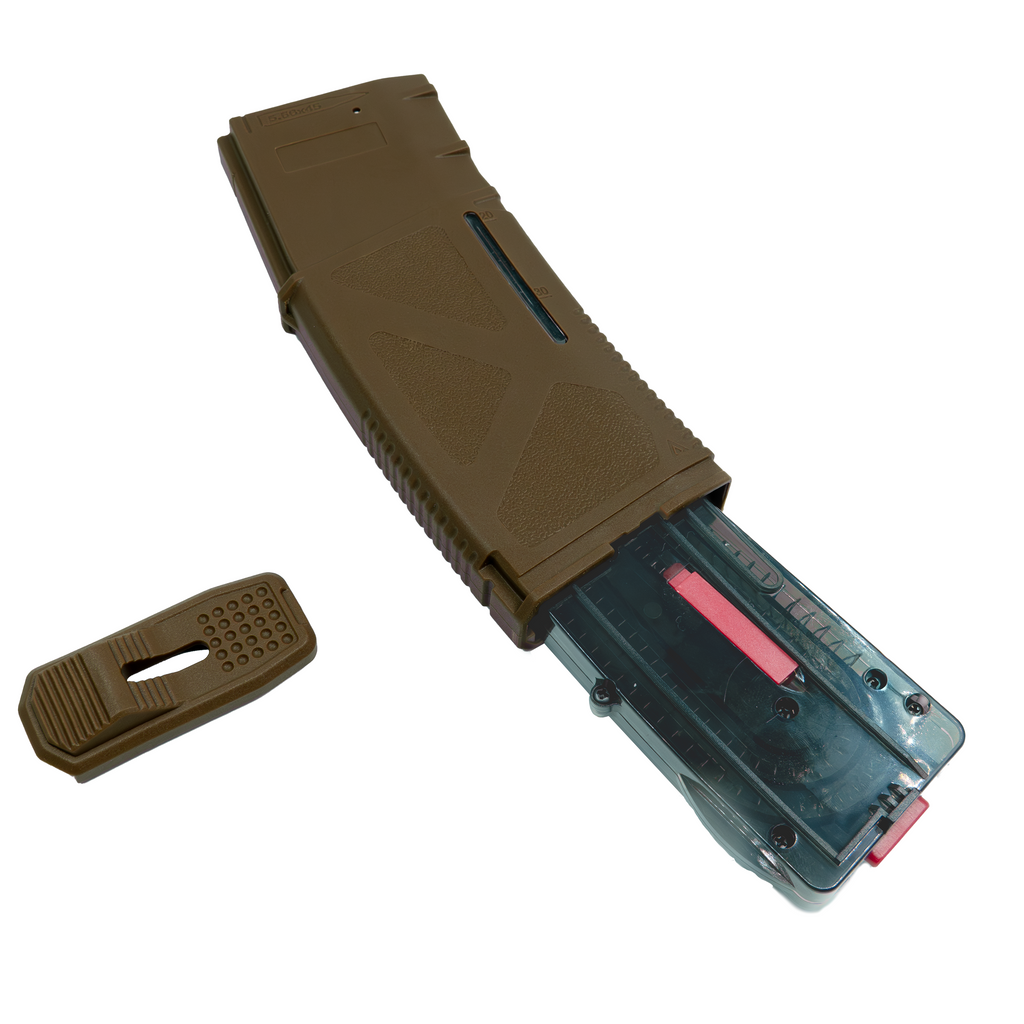 ARCTURUS AR MOD1 M4/M16 200Rds Mid-Cap Windowed EMM Magazine FDE