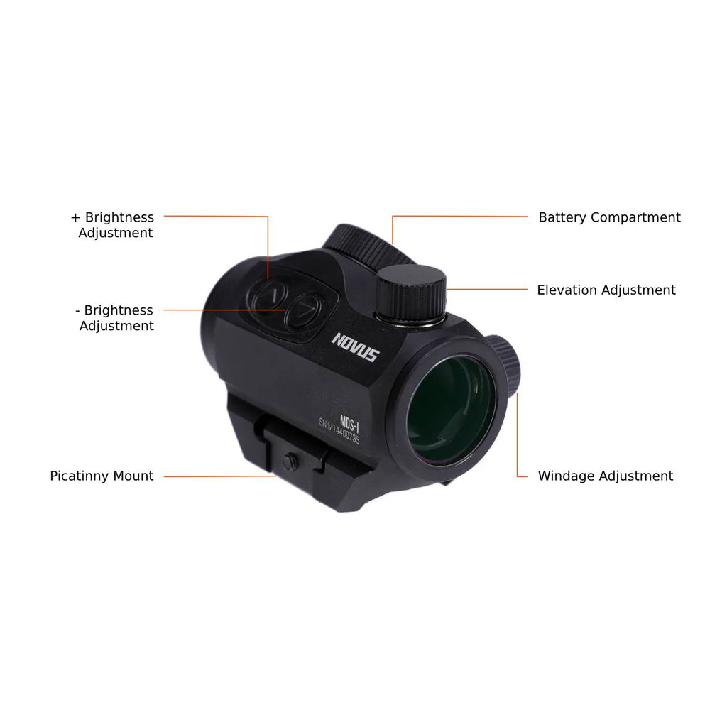 Novus Precision Optic Micro Red Dot Sight MDS1