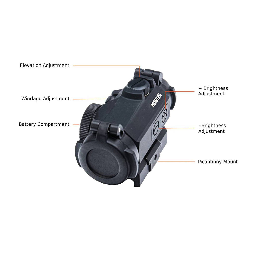 Novus Precision Optic Micro Red Dot Sight MDS2