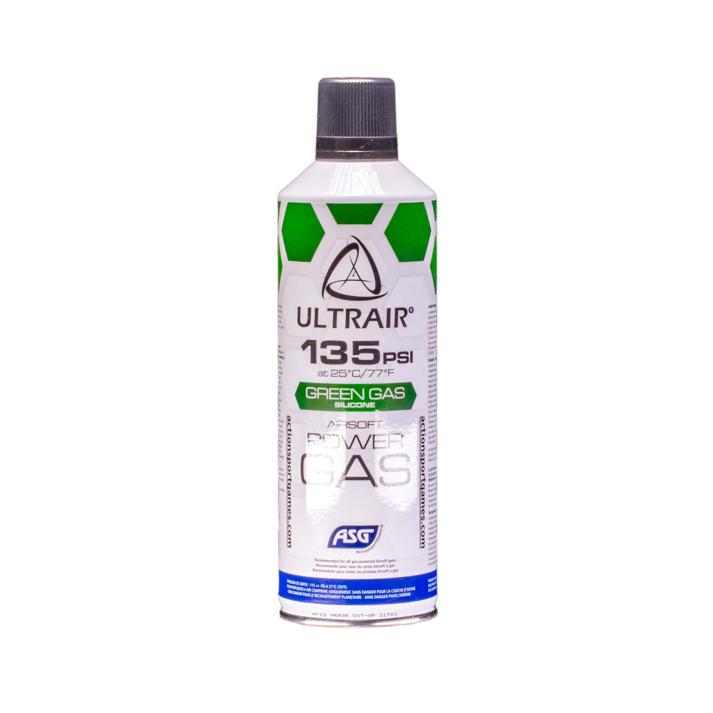 ASG "Ultrair" Airsoft Green Gas w/ Silicone