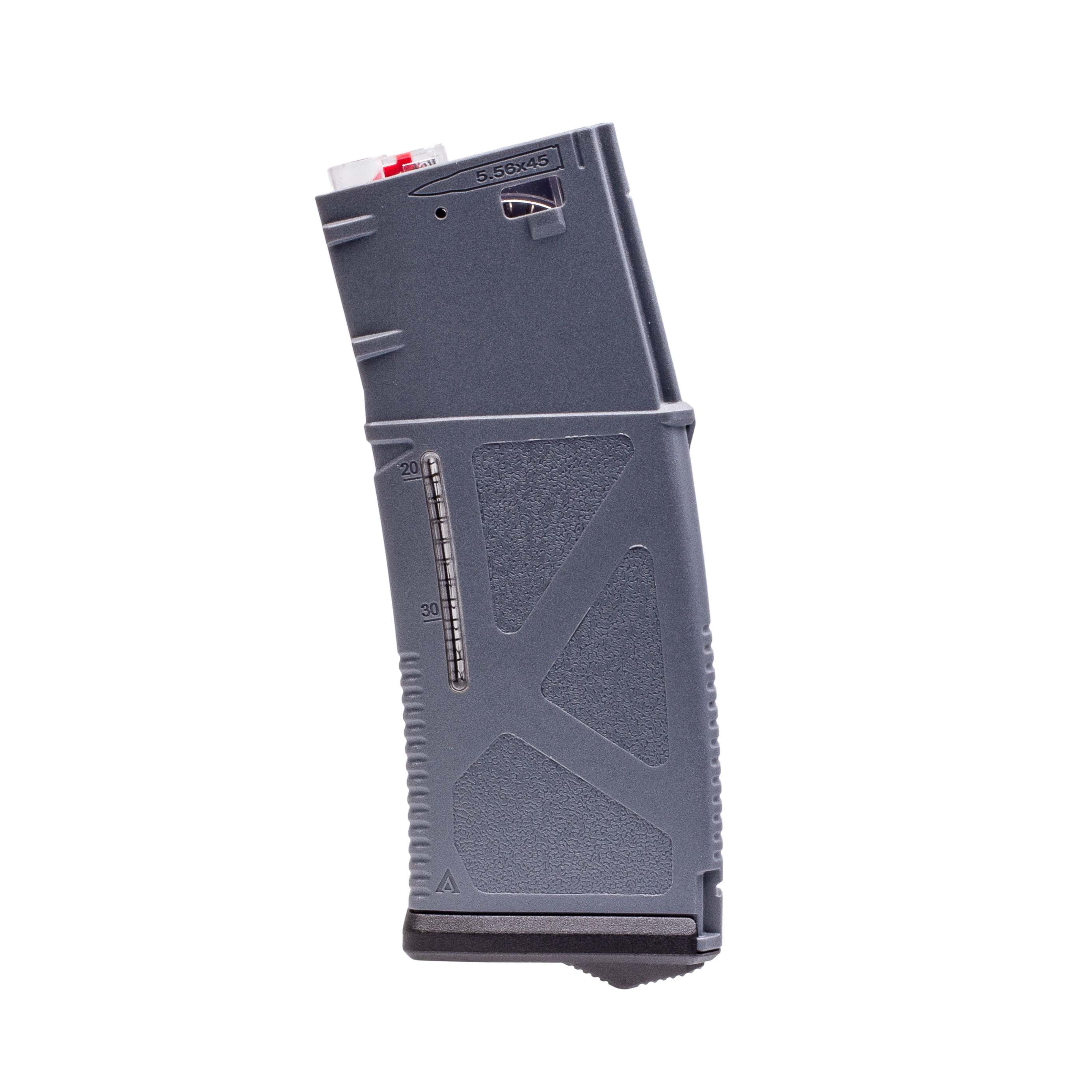 ARCTURUS AR MOD1 M4/M16 200Rds Mid-Cap Windowed EMM Magazine Grey [5-PACK]