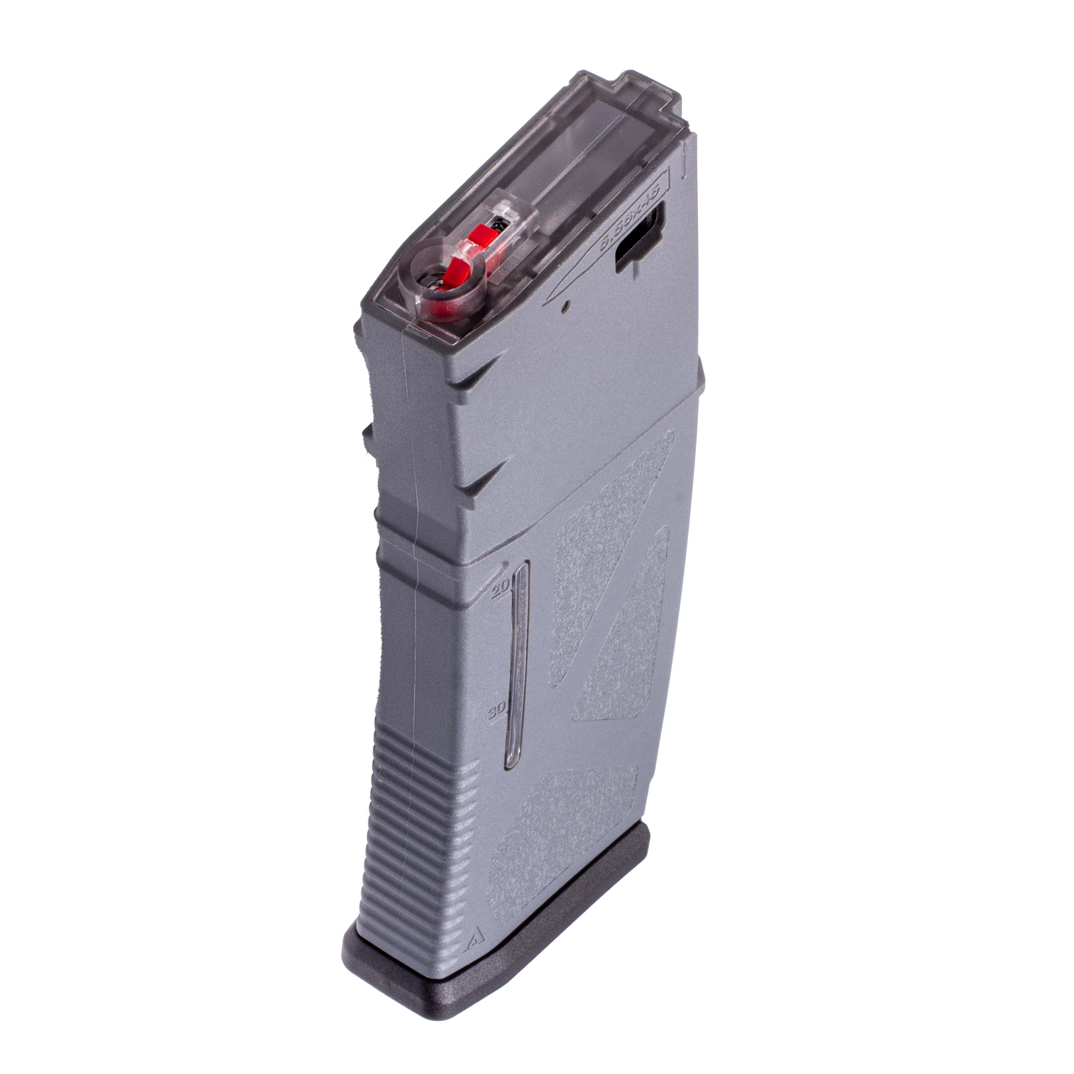 ARCTURUS AR MOD1 M4/M16 200Rds Mid-Cap Windowed EMM Magazine Grey [5-PACK]