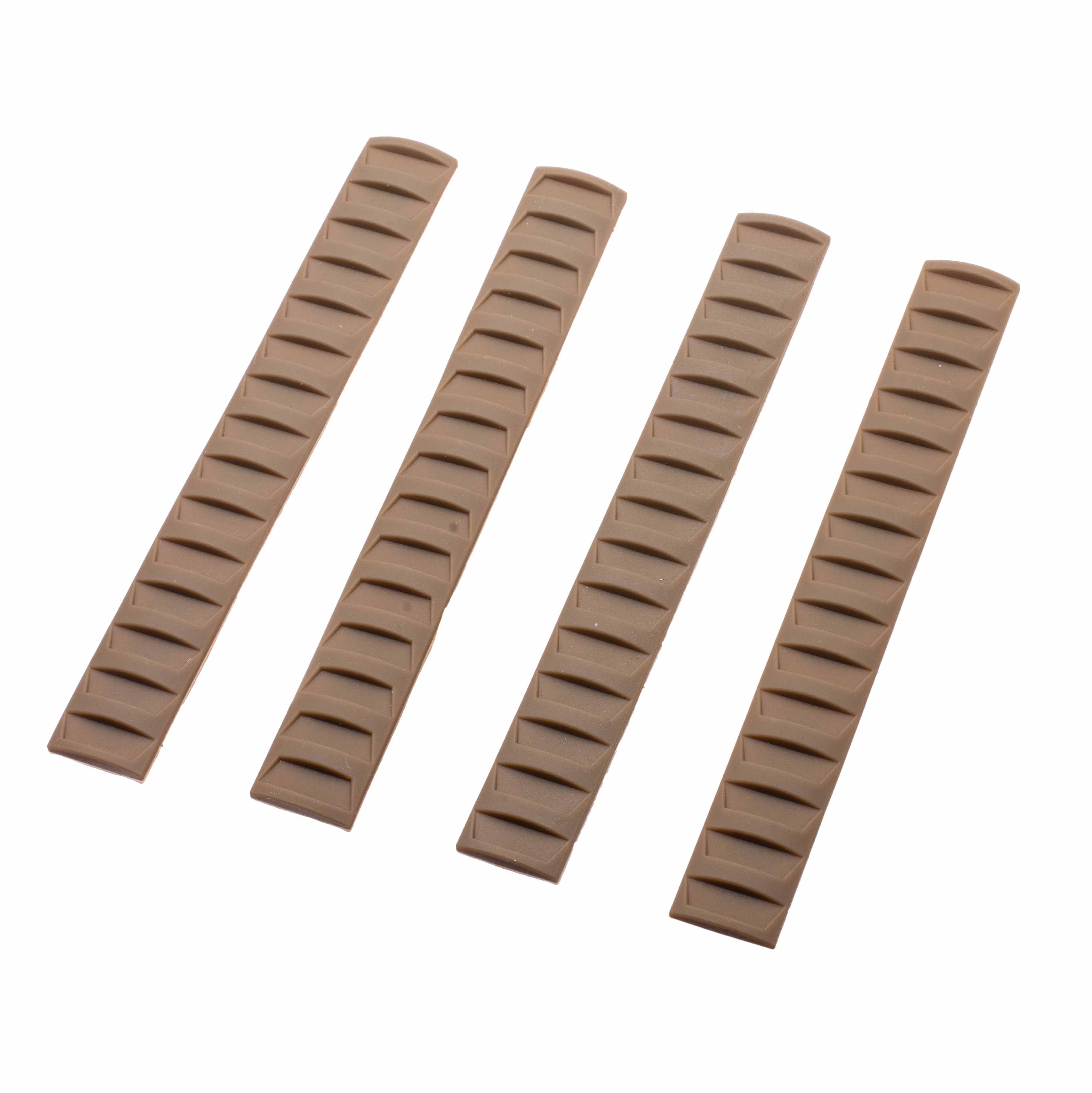 Amarok M-Lok Rail Cover FDE Type B: 4pcs Long (3 panels)