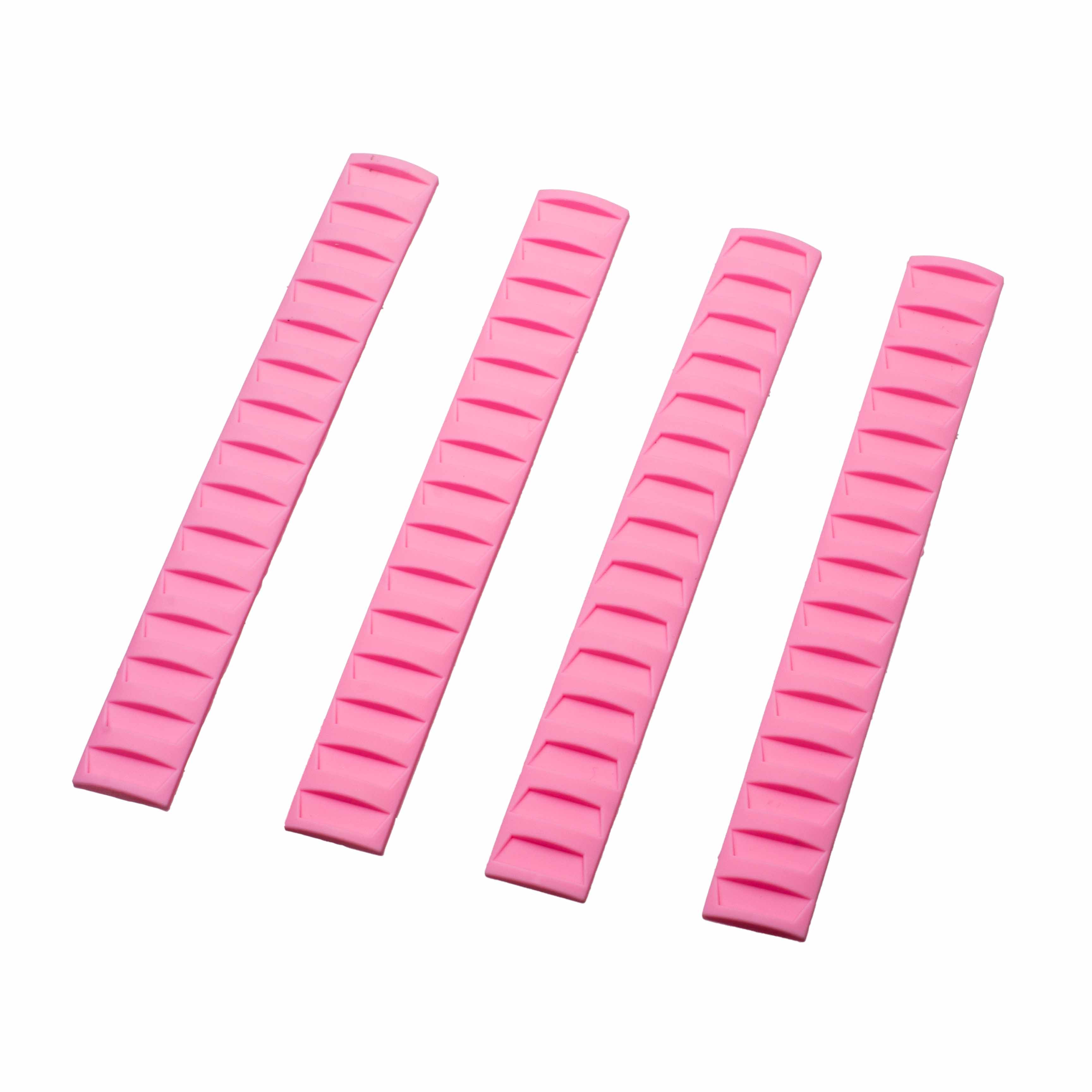 Amarok M-Lok Rail Cover PINK Type B - 4pcs Long(3 panels)