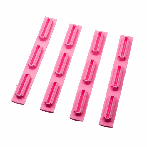 Amarok M-Lok Rail Cover PINK Type B - 4pcs Long(3 panels)