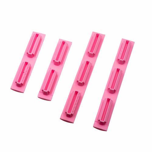 Amarok M-Lok Rail Cover - PINK Color Type A: 2pcs Long(3 panels) +2pcs short(2 panels)