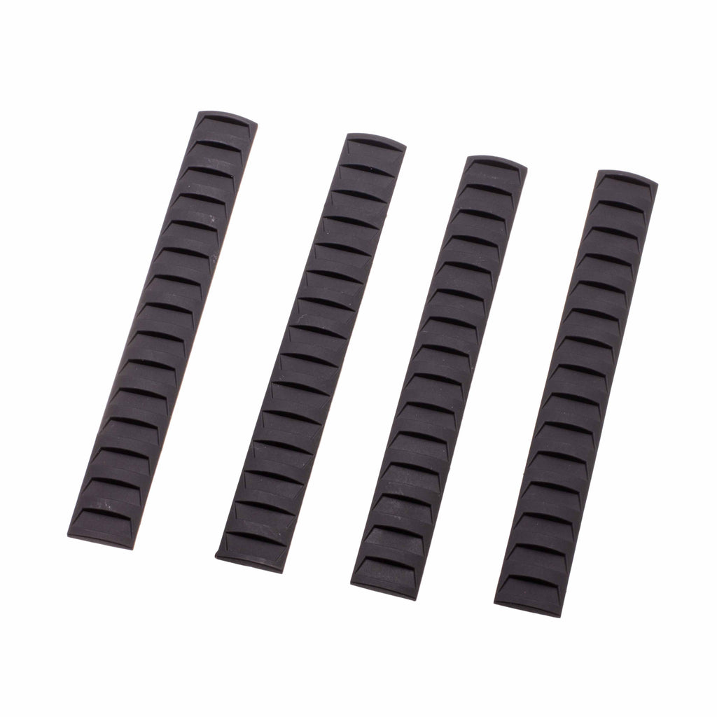 Amarok M-Lok Rail Cover Black Type B: 4pcs Long(3 panels)