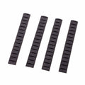 Amarok M-Lok Rail Cover Black Type B: 4pcs Long(3 panels)