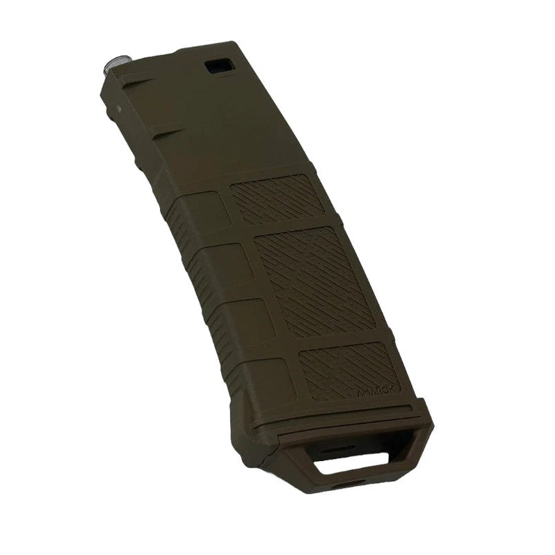 Amarok AM250 M series - 250 rounds Fast Feed Mid Cap Magazine - Type A9 - FDE + Smoke Top