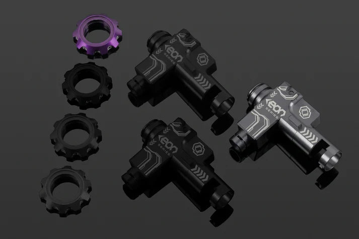 EON Hop-Up Chamber - Titanium housing + Violet rotary dial